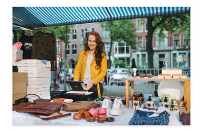 Verkoop in je marktkraam