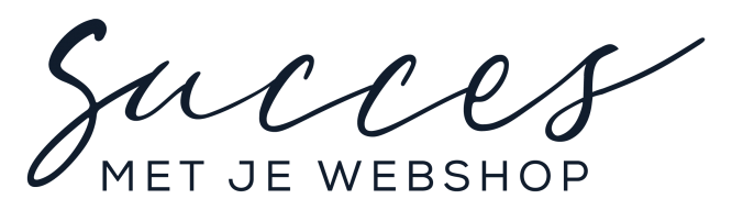 Succes met je Webshop