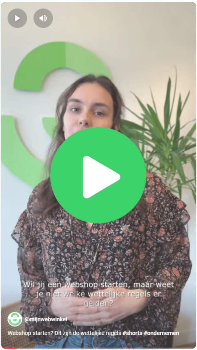 Webshop starten? Dit zijn de wettelijke regels #shorts #ondernemen